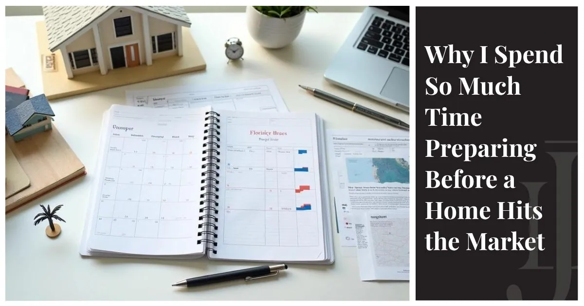Why I Spend So Much Time Preparing Before a Home Hits the Market